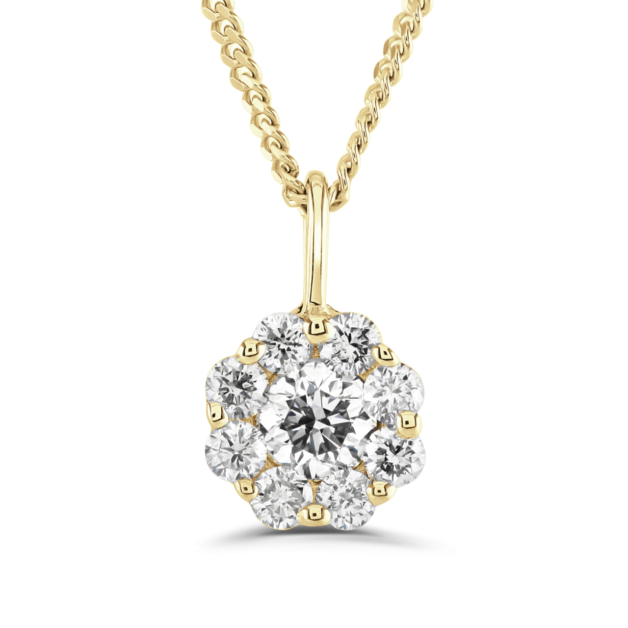 18ct Bella Diamond Pendant, 0.30ct