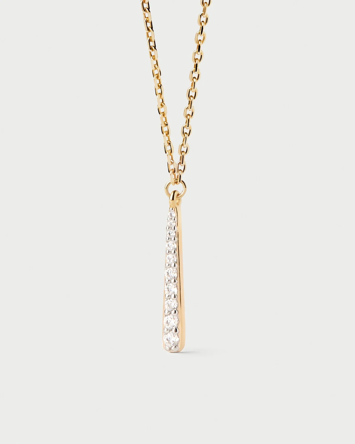 PDPaola Olga Necklace, Gold Plated