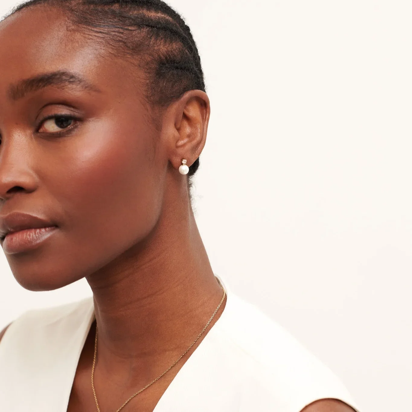 D.Louise Bridal Pearl Earrings