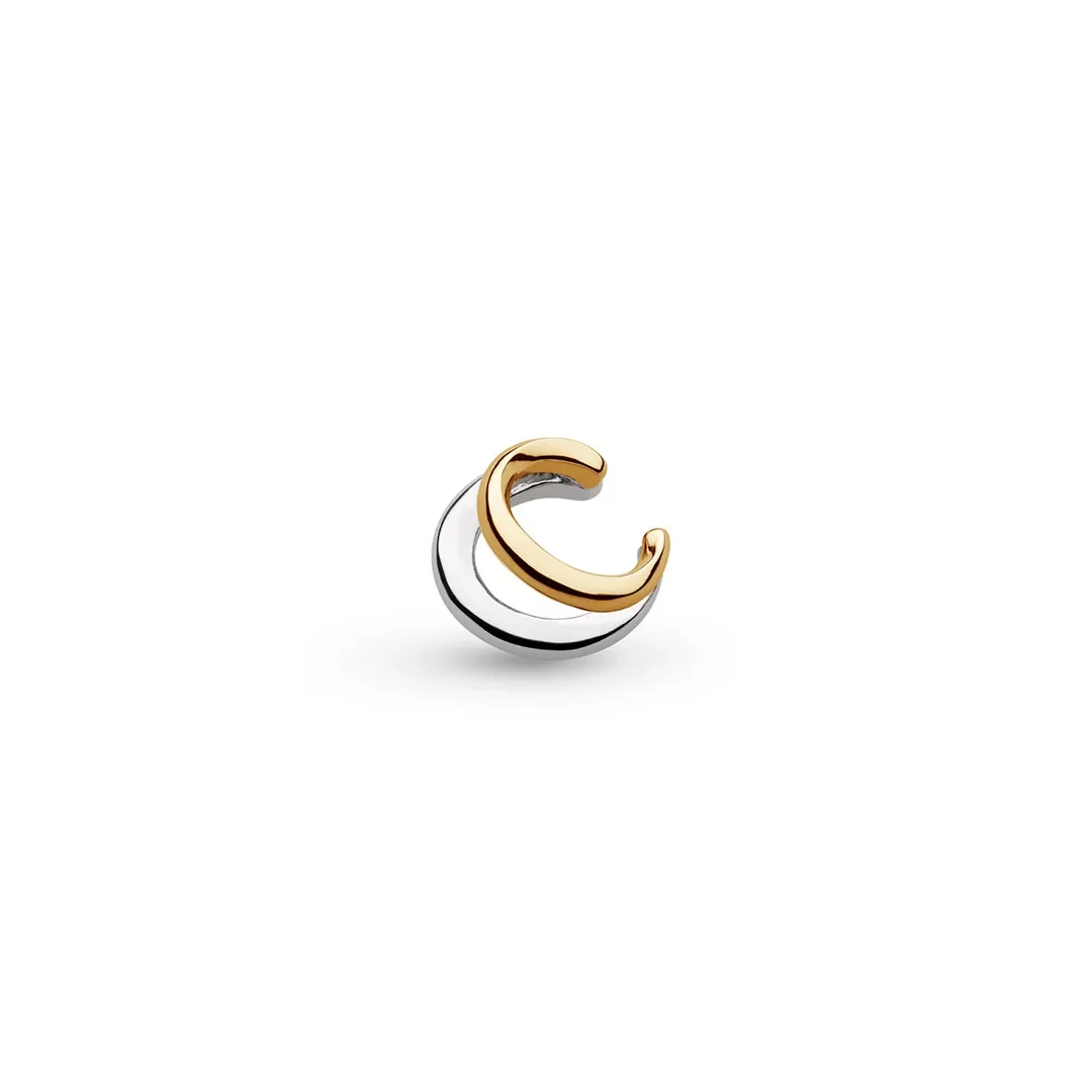 Kit Heath Bevel Cirque Link Golden Solo Ear Cuff