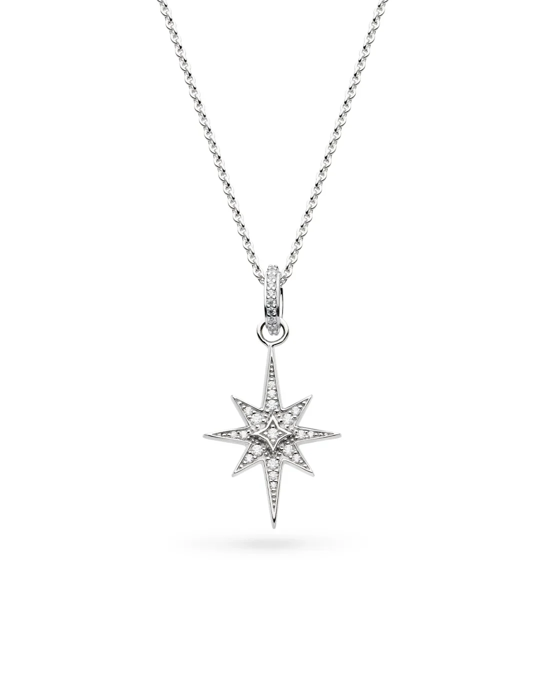 Kit Heath Céleste North Star CZ Midi Necklace