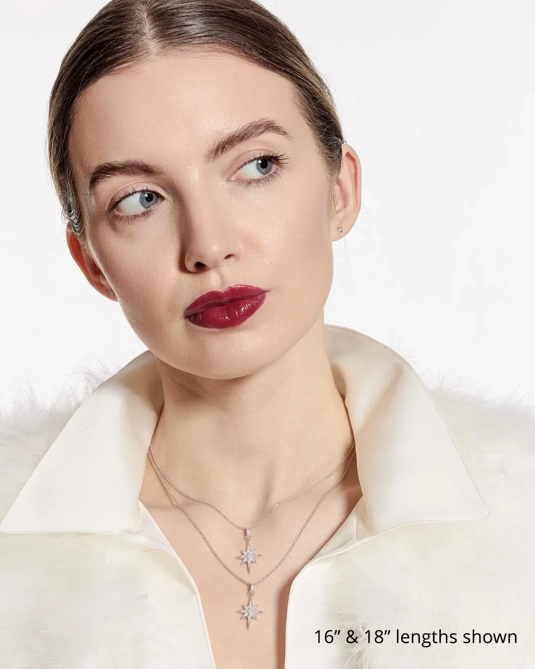 Kit Heath Céleste North Star CZ Midi Necklace