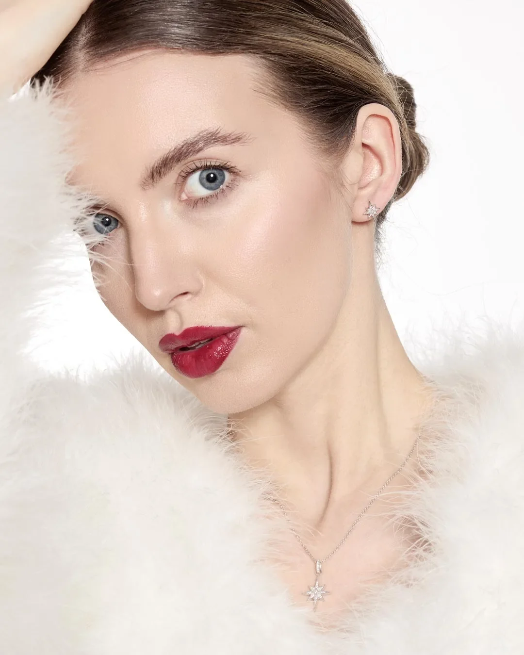 Kit Heath Céleste North Star CZ Midi Necklace