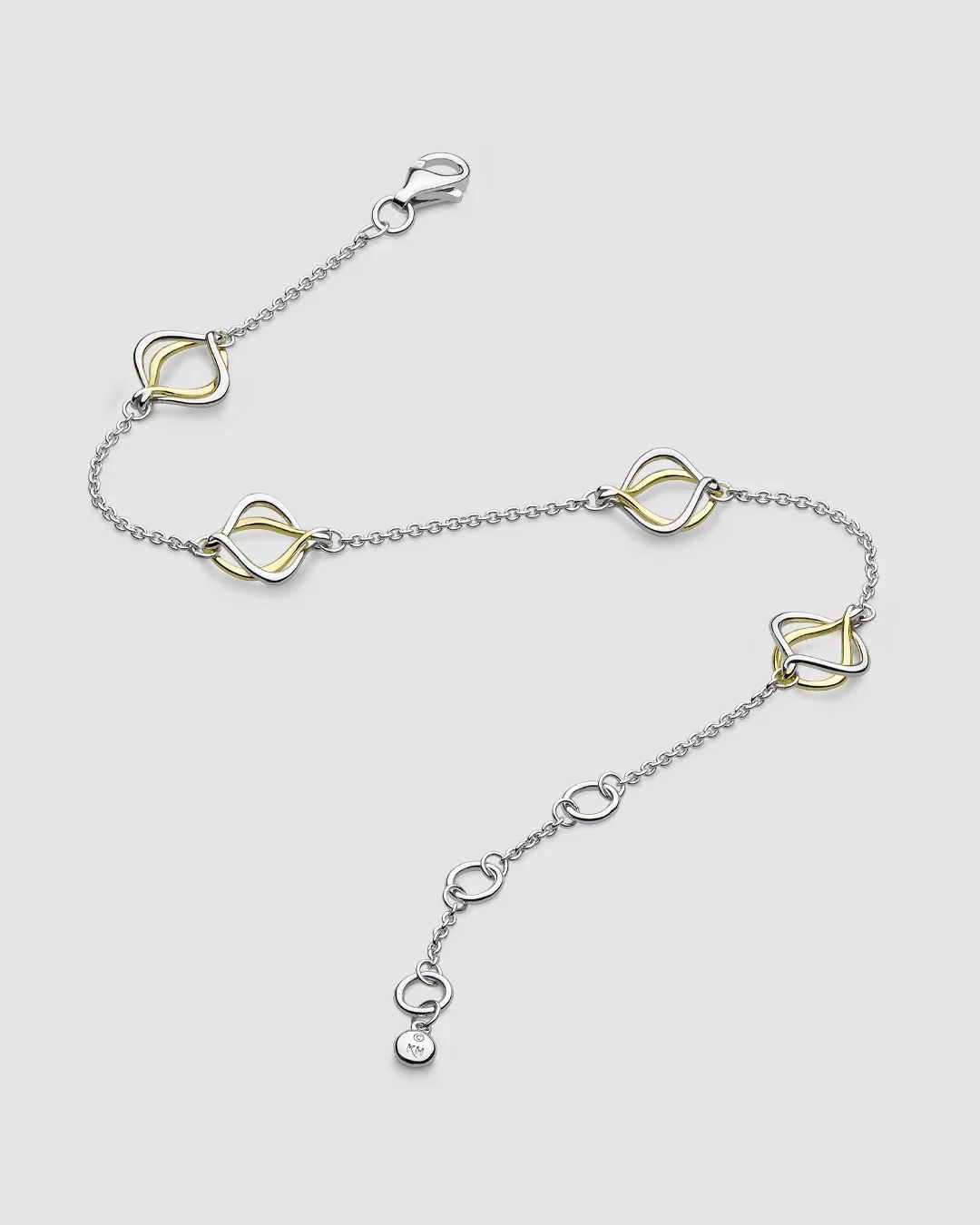 Kit Heath Alicia Golden 7.5" Fine Station Bracelet