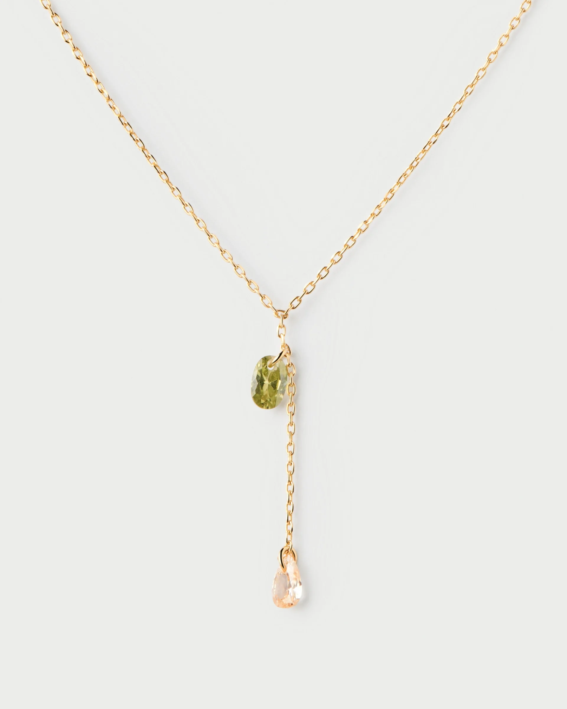PDPaola Linda Necklace, Gold Plated