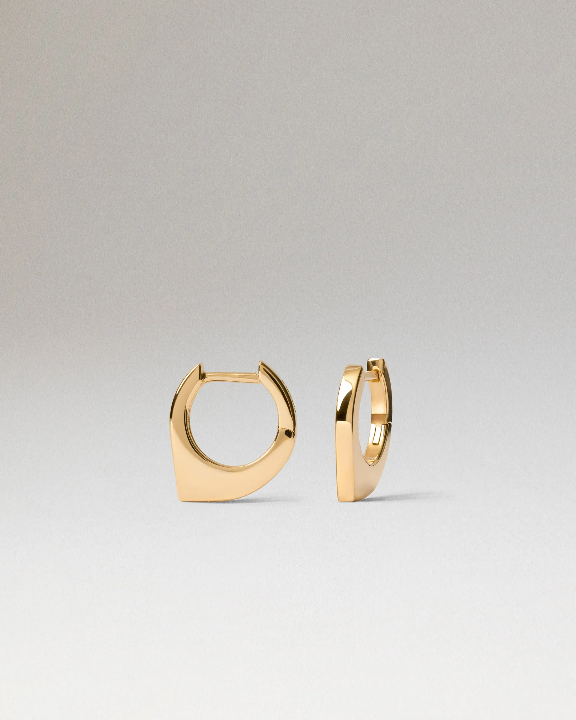 PDPaola Oda Hoops, Gold Plated