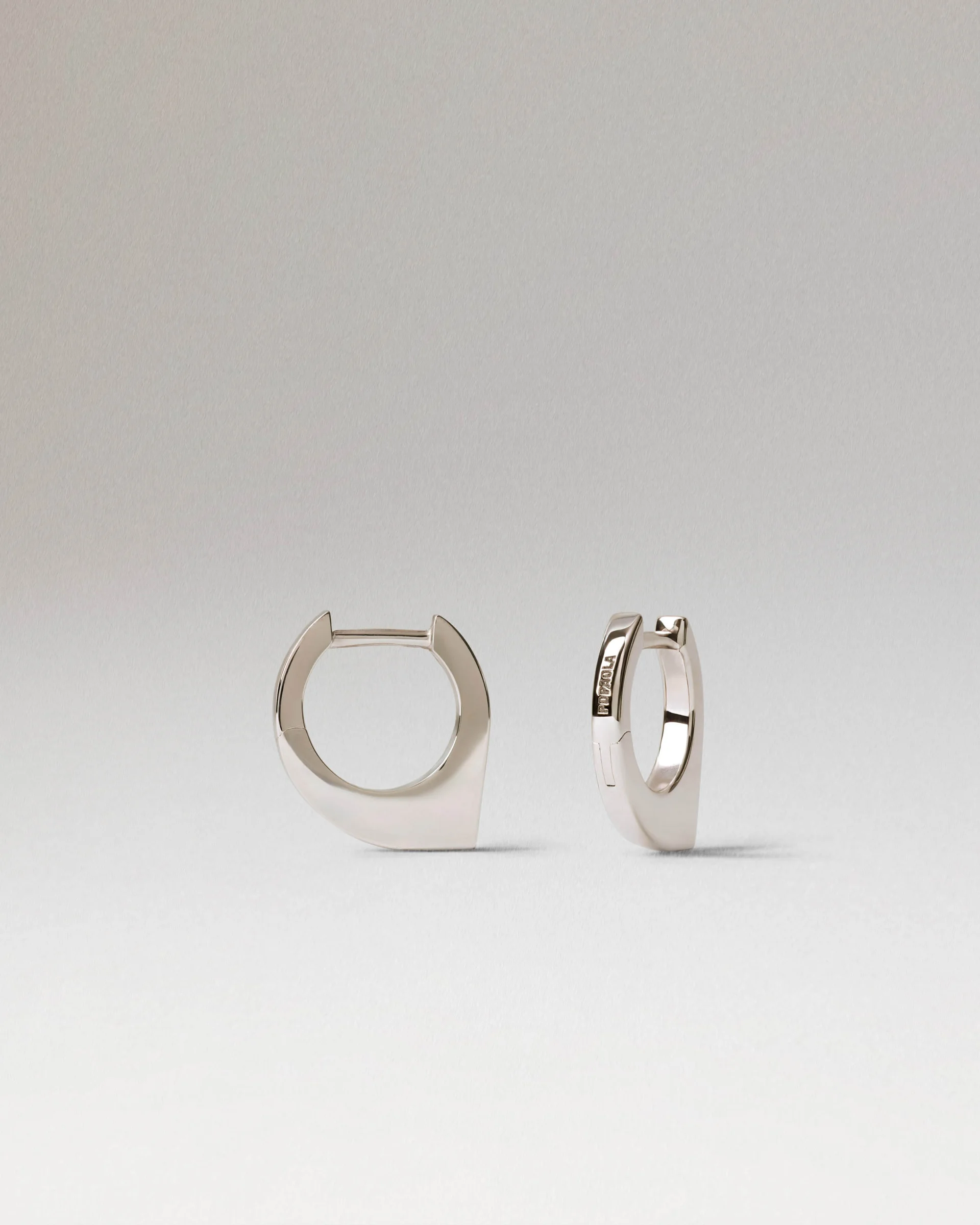 PDPaola Oda Hoops, Sterling Silver