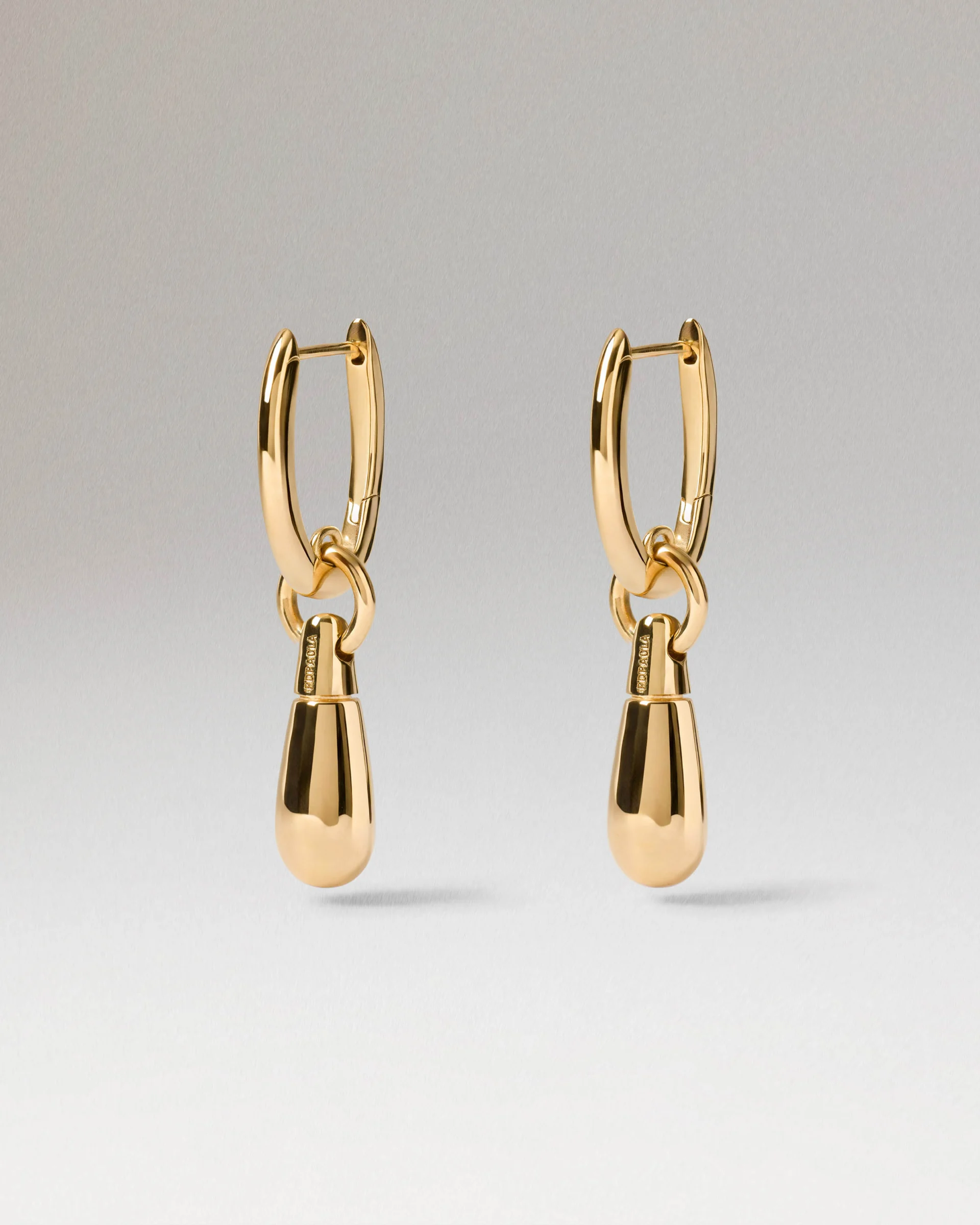 PDPaola Jupiter Single Hoop, Gold Plated