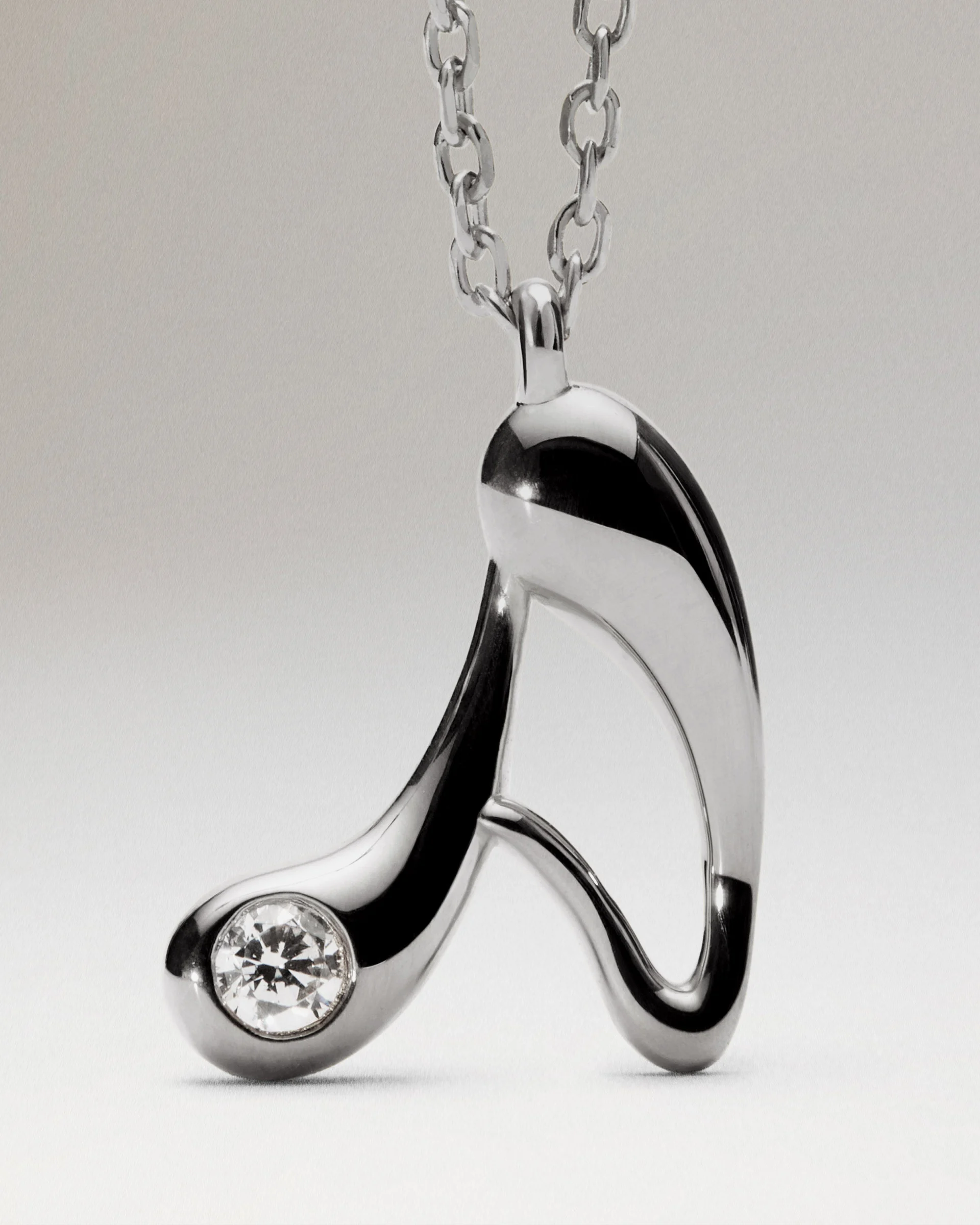 PDPaola Initial Letter Necklace, Sterling Silver