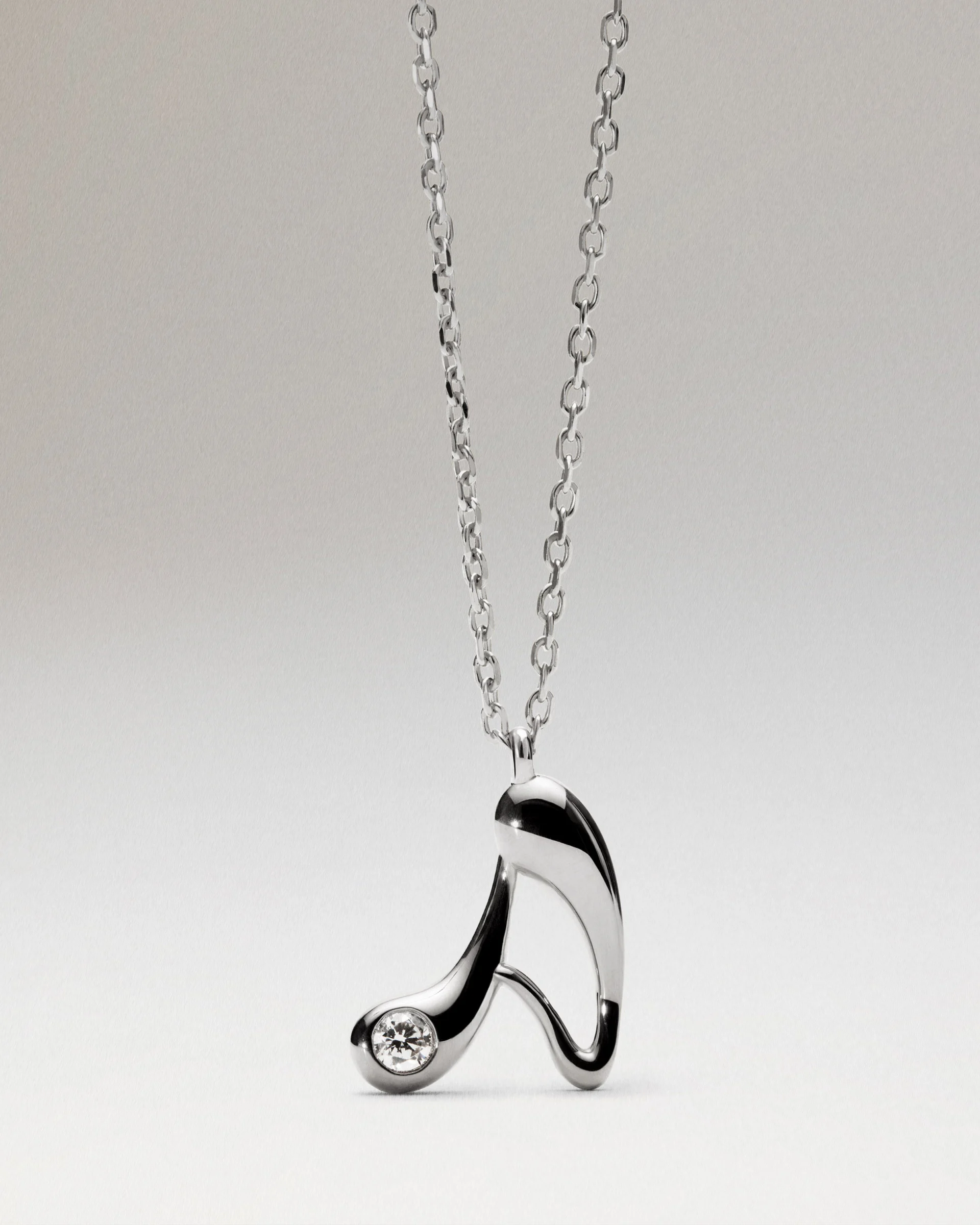 PDPaola Initial Letter Necklace, Sterling Silver