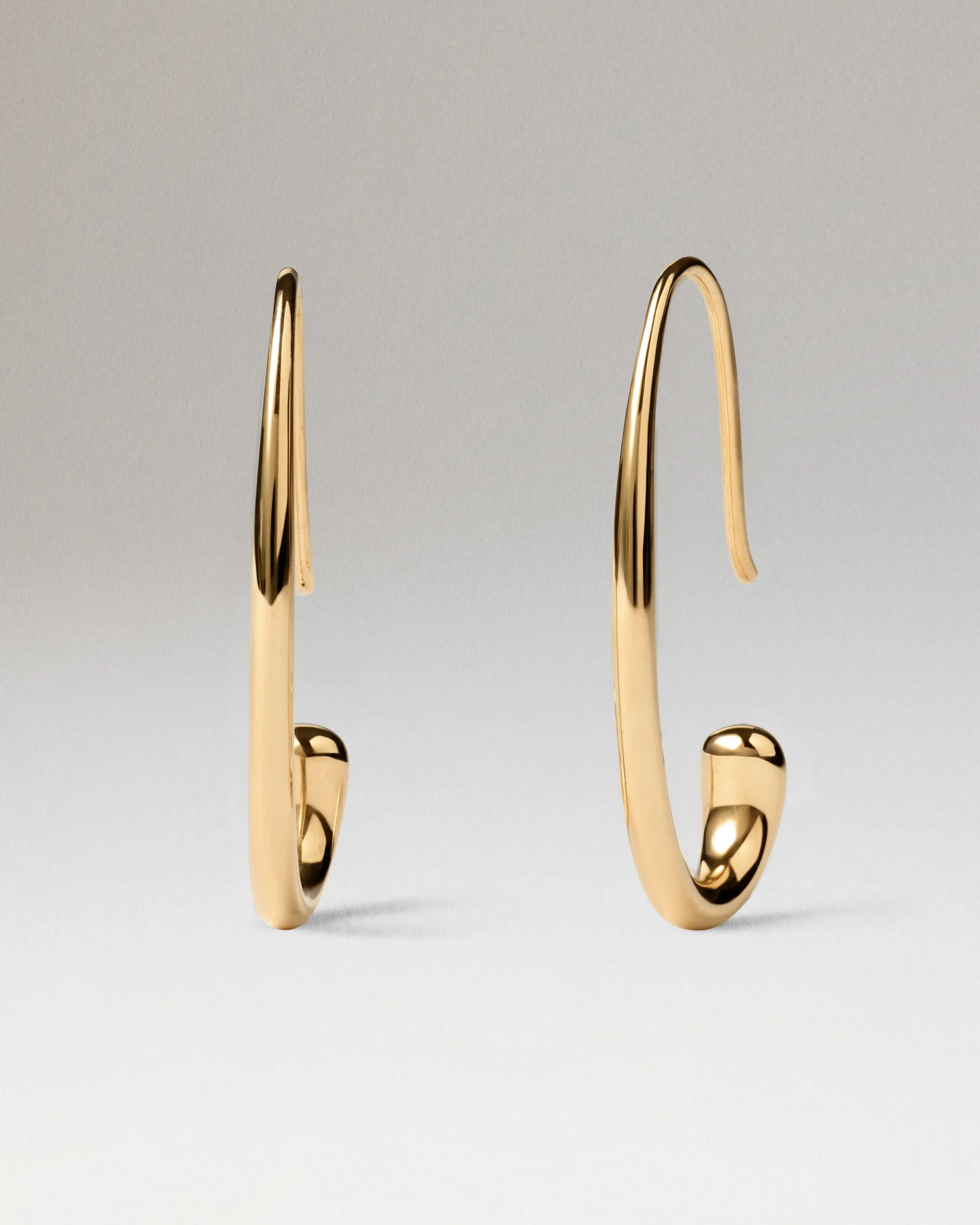 PDPaola Eira Earrings, Gold Plated
