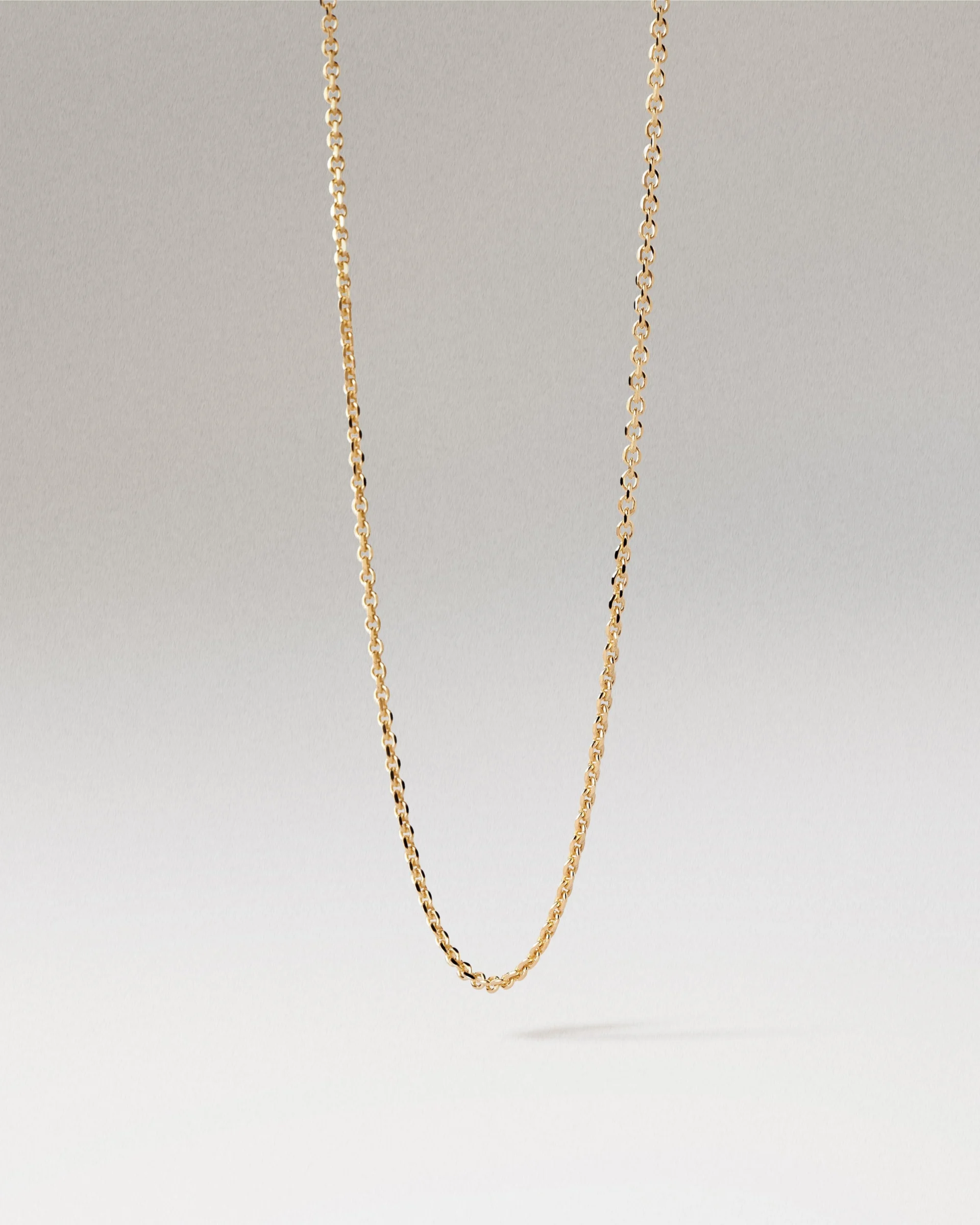 PDPaola Essential Chain Necklace, Gold Plated