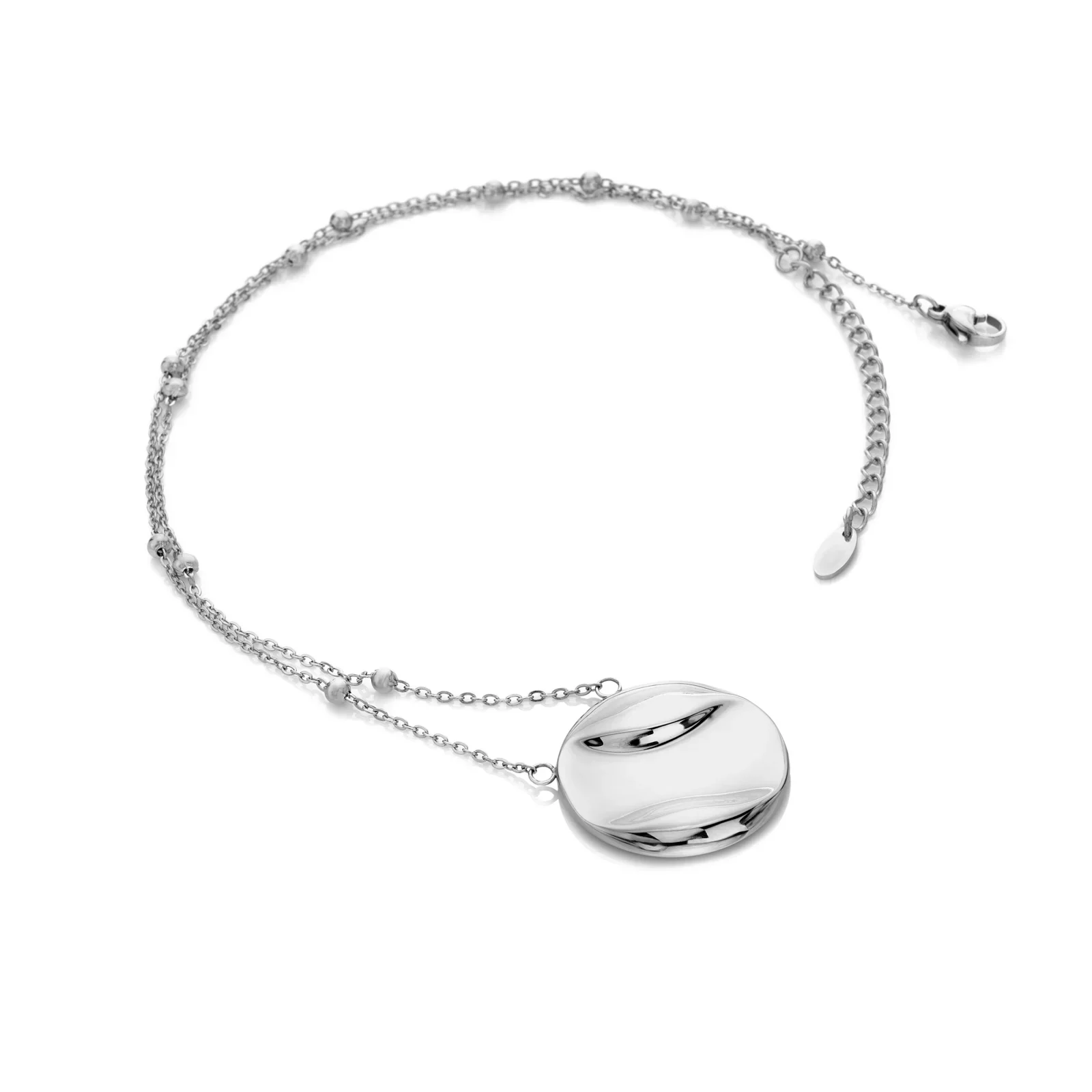 Ava & Sky Riviera Waterproof Disc Necklace