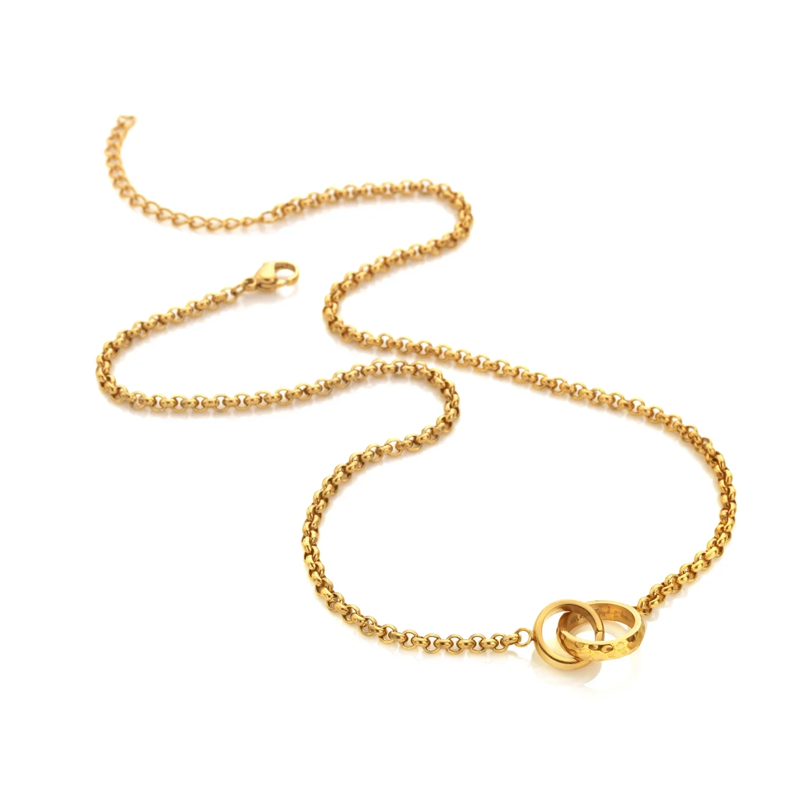 Ava & Sky Interlocking Circles Waterproof Necklace