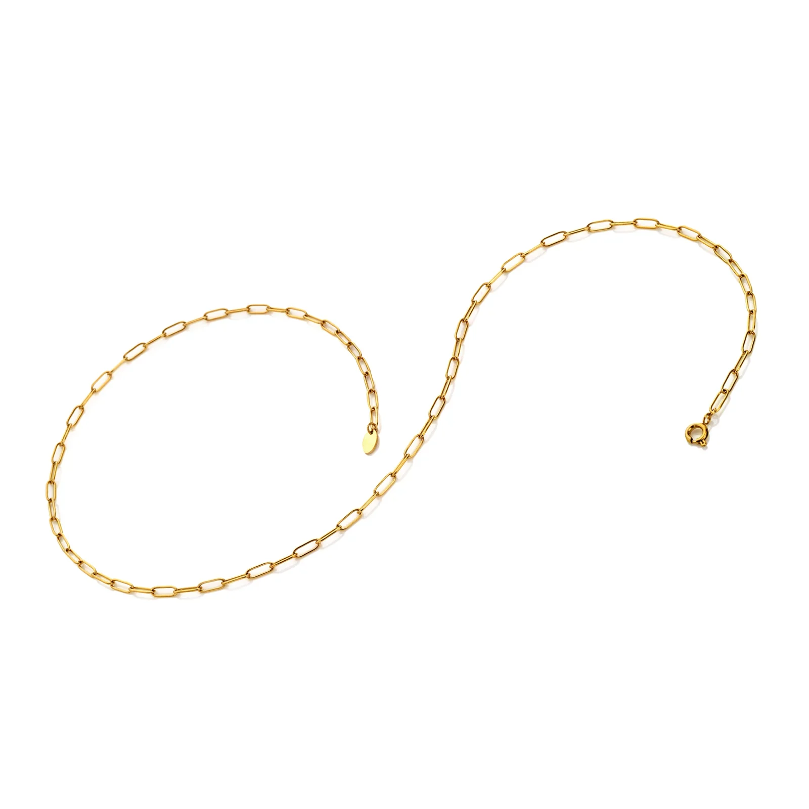 Ava & Sky Paperclip Waterproof Necklace