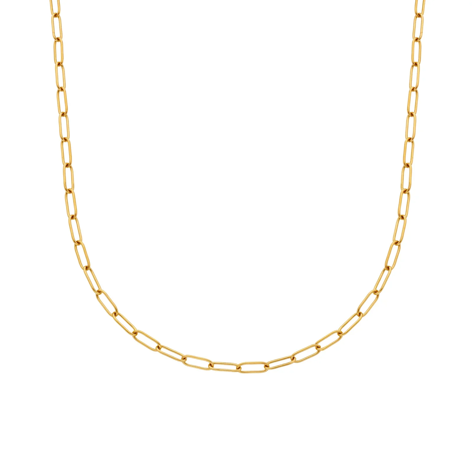Ava & Sky Paperclip Waterproof Necklace