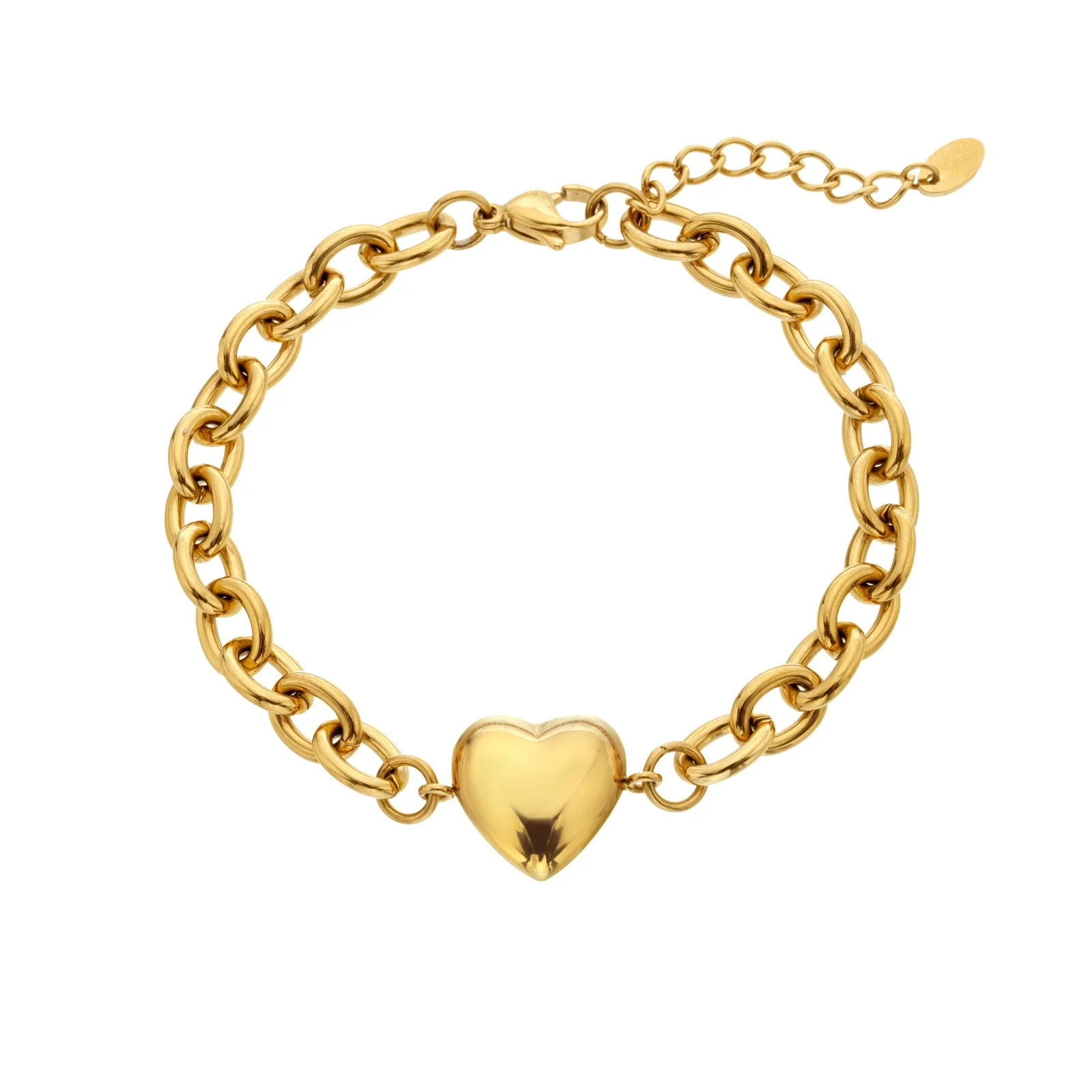 Ava & Sky Chunky Heart Waterproof Bracelet