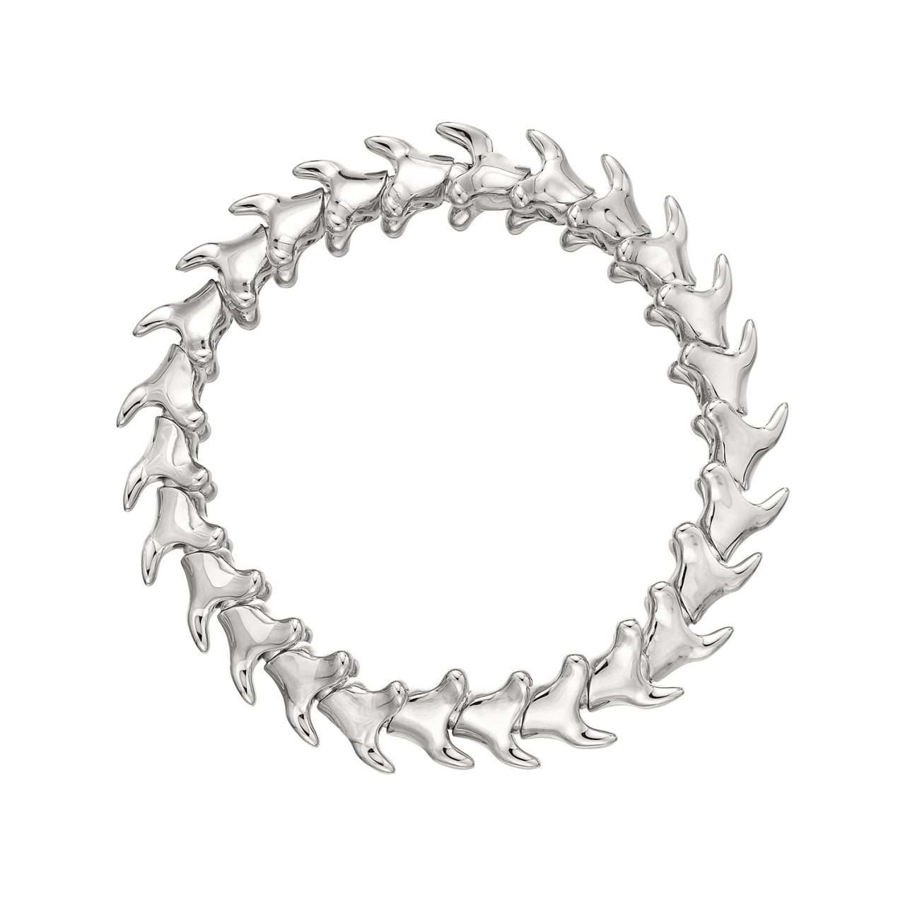 Shaun Leane Serpents Trace Silver Wide Bracelet : ST014.SSNABZL