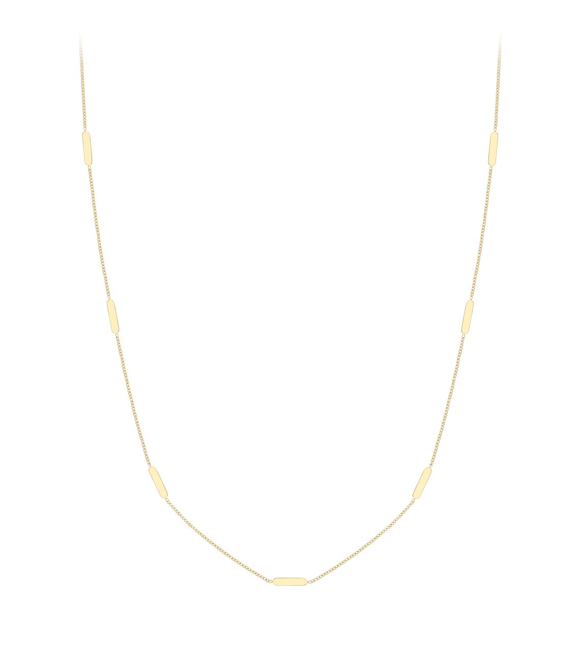 9ct Fancy Link Necklace : 0606074
