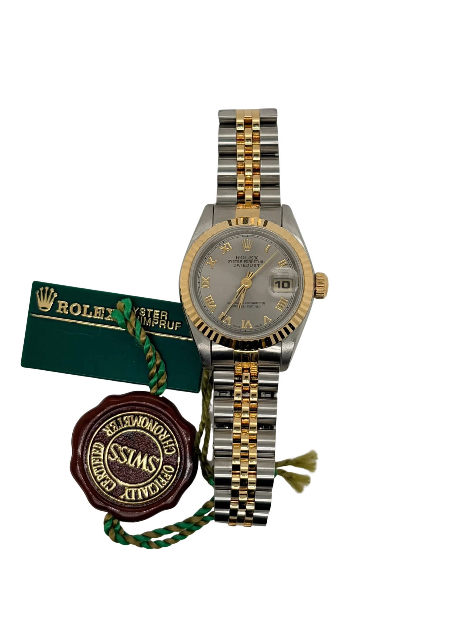 Pre-Owned Ladies Rolex Datejust 26mm, Grey Dial