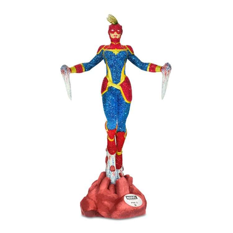 Swarovski Captain Marvel Limited Edition (200 Pieces Worldwide)