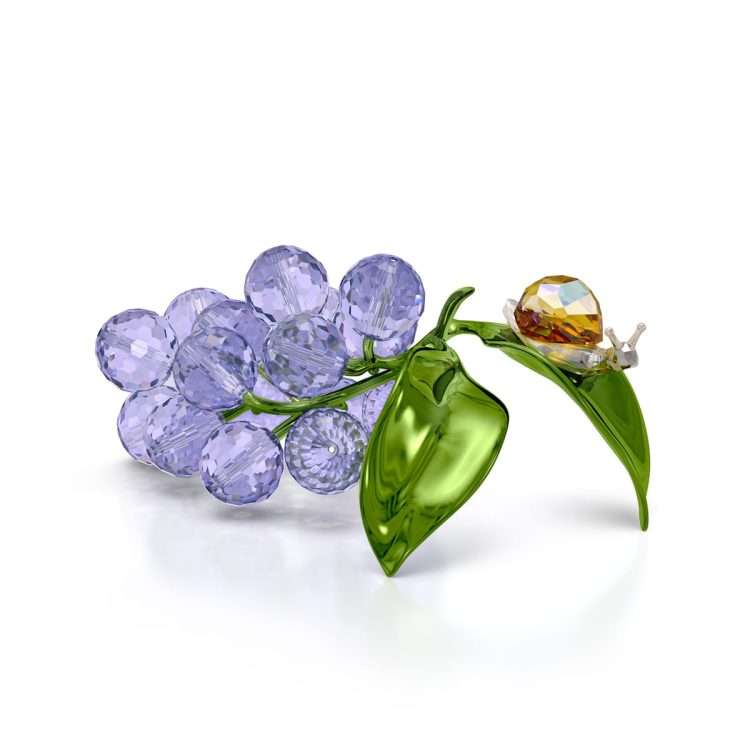 Swarovski Idyllia Snail and Blueberries