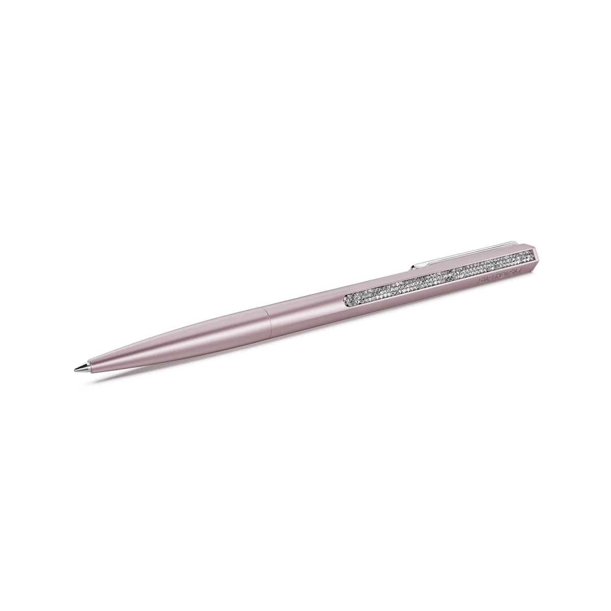Swarovski Crystal Shimmer ballpoint pen, Pink lacquered, chrome plated : 5678188