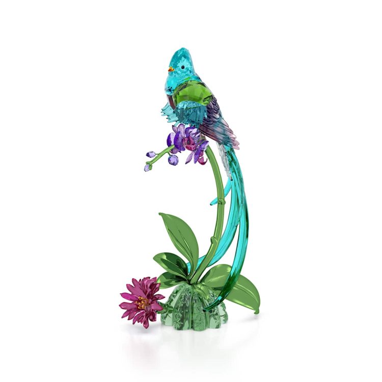 Swarovski Idyllia Quetzal and Orchid