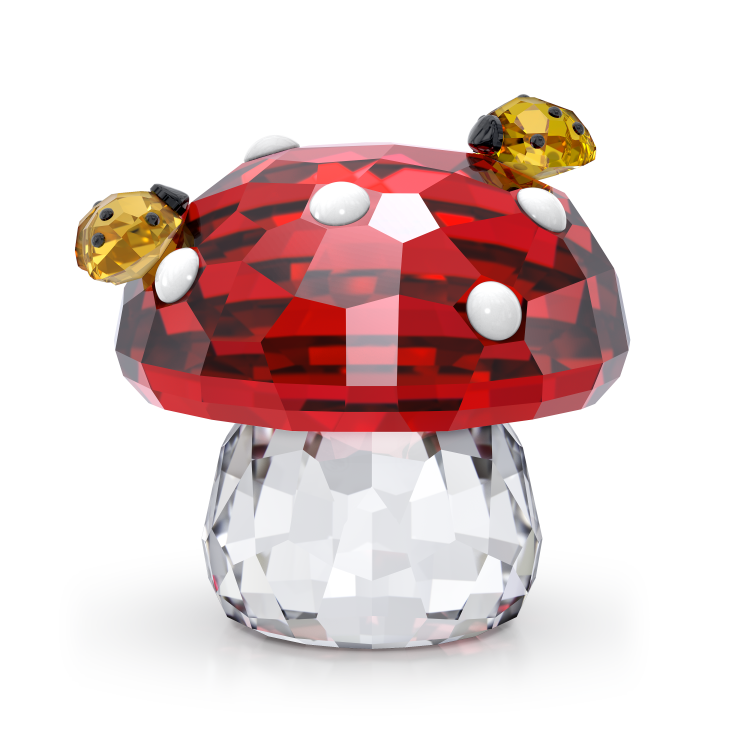 Swarovski Idyllia Mushroom and Ladybugs