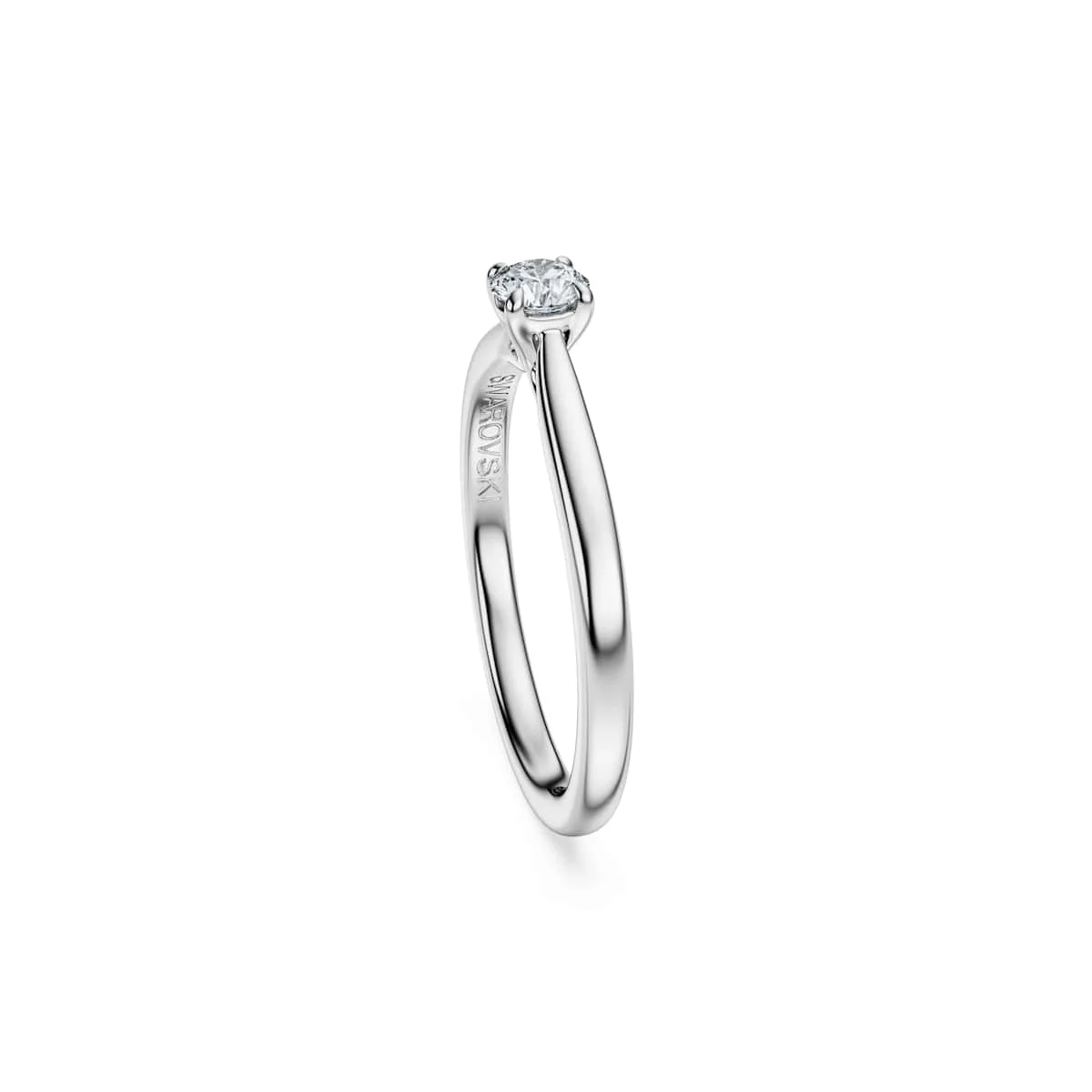 Swarovski Eternity solitaire ring Lab-grown diamonds 0.25 ct tw, Round shape, Sterling silver