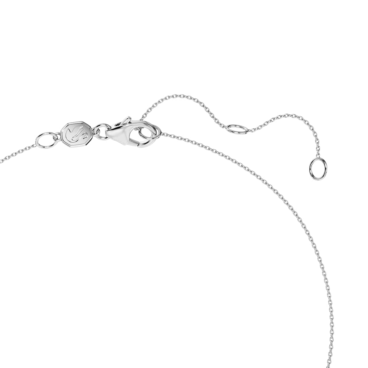 Swarovski Eternity Halo Solitaire Pendant Lab-grown Diamonds 0.23ct, Sterling Silver