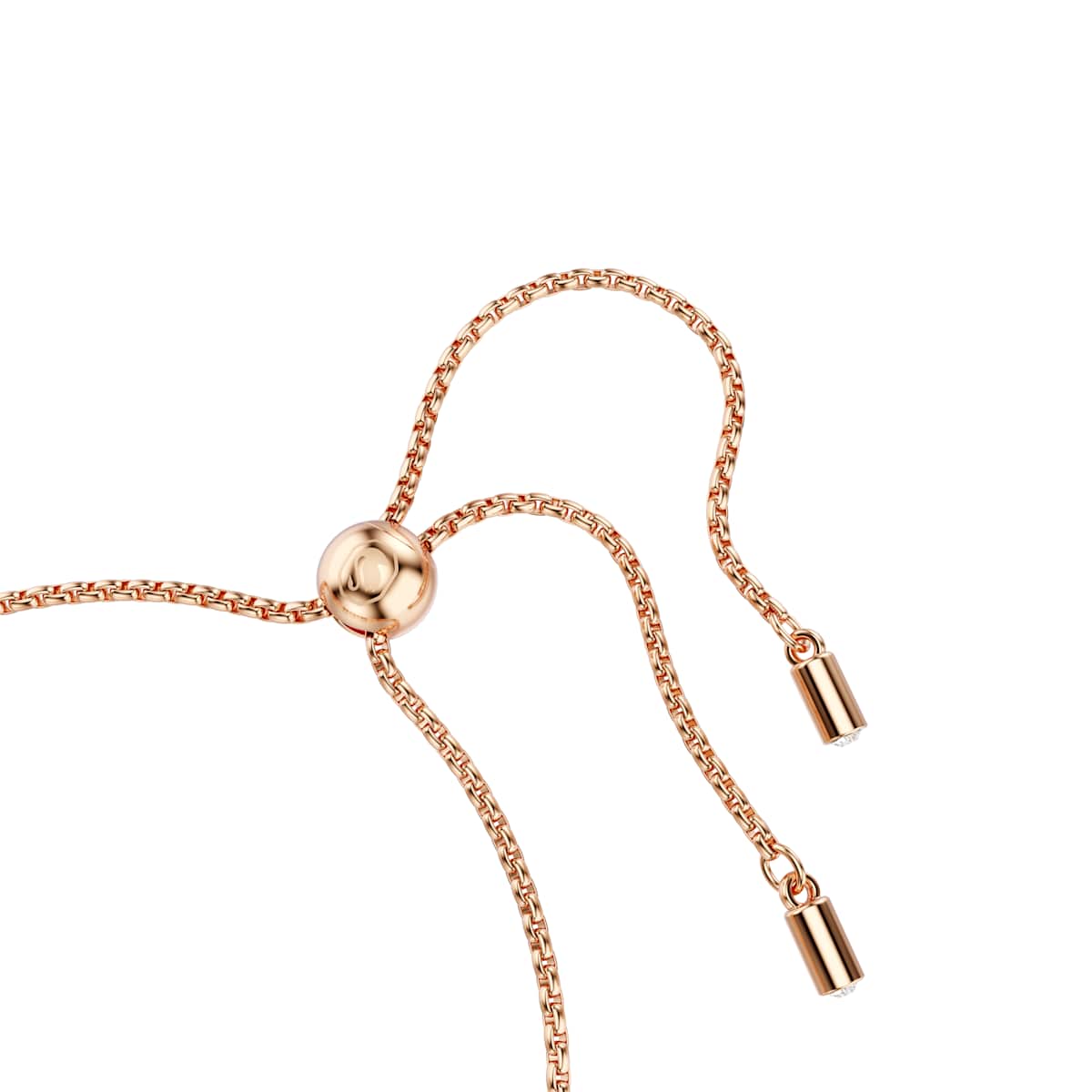 Swarovski Imber Tennis bracelet, Mixed round cuts, Pink, Rose gold-tone plated
