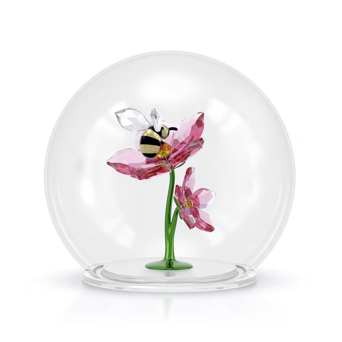 Idyllia Glass Ball Bee and Flowers 5721549