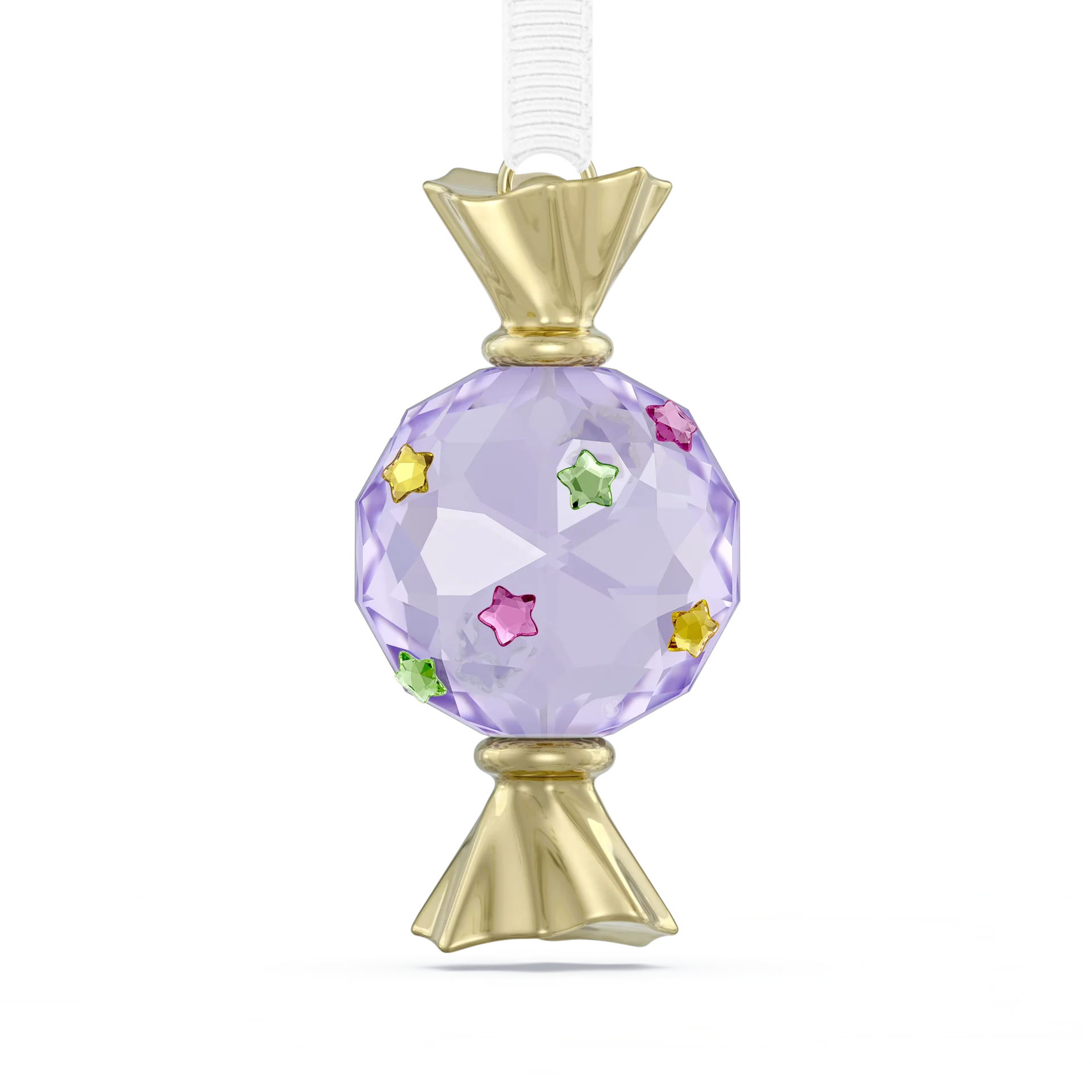 Swarovski Holiday Cheers Dulcis Candy Ornament Violet