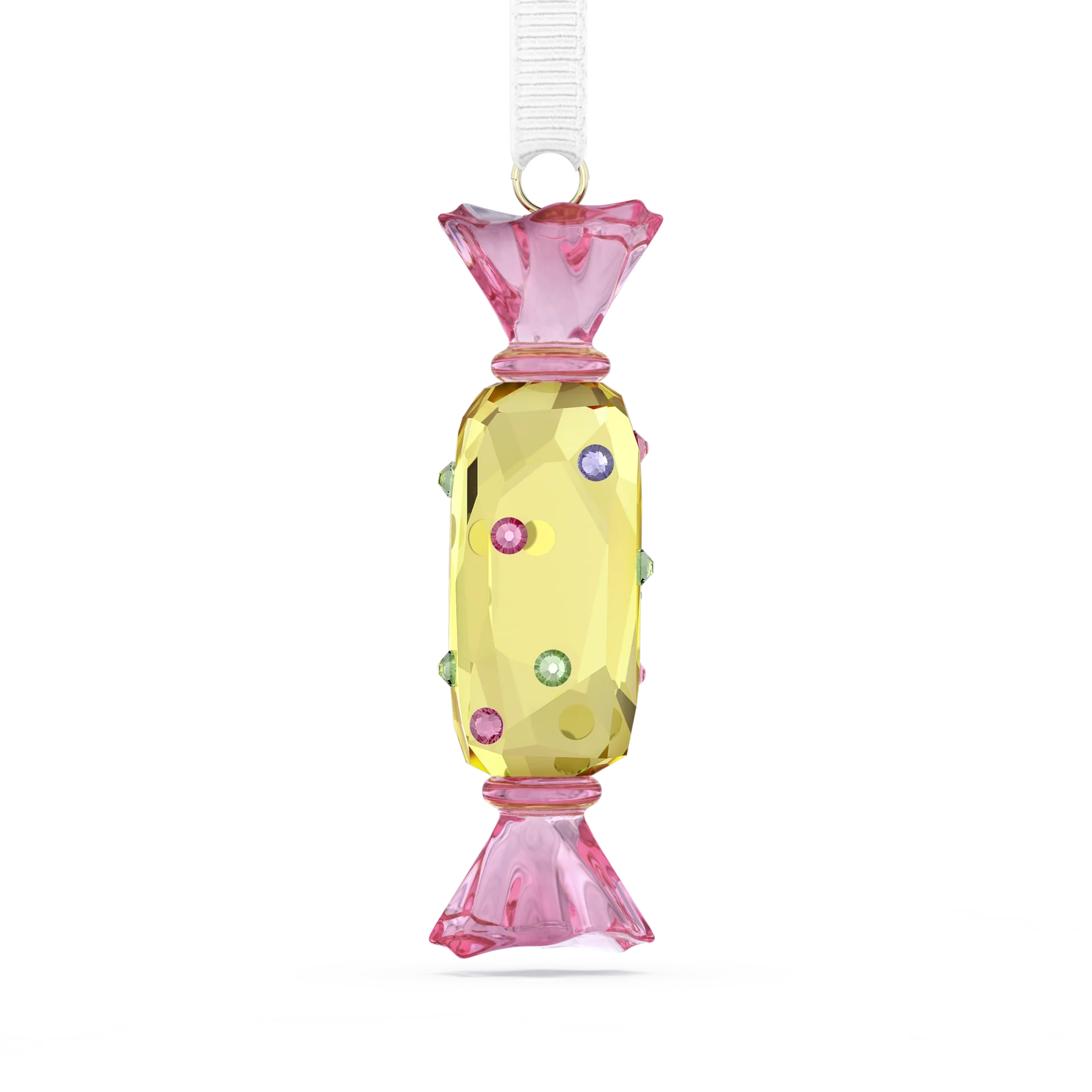 Swarovski Holiday Cheers Dulcis Candy Ornament Yellow