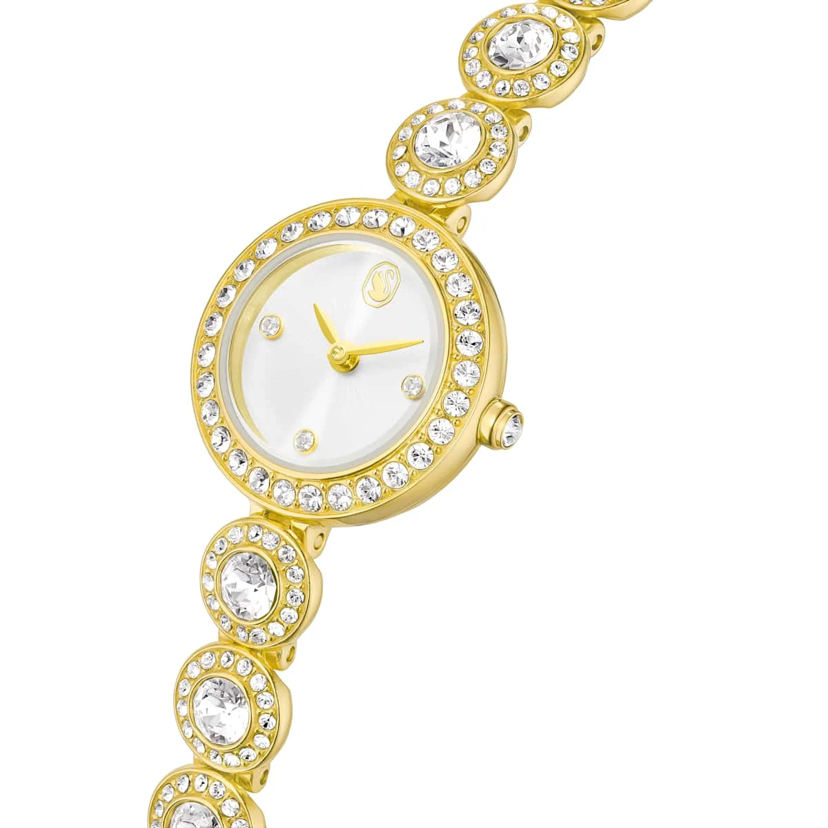 Swarovski Una Angelic watch Crystal bracelet Gold tone Gold-tone finish
