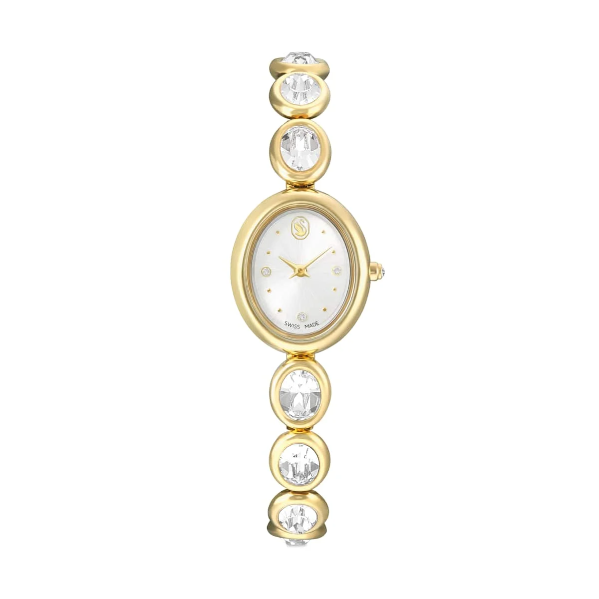 Swarovski Imber oval watch Swiss Made Metal bracelet Gold tone Gold-tone finish