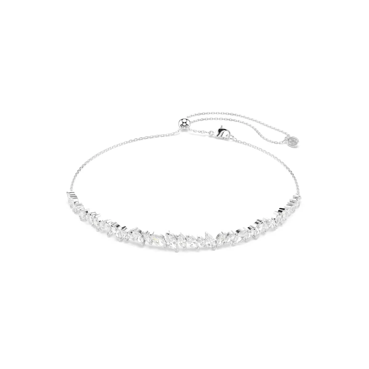 Swarovski Mesmera choker Marquise cut White Rhodium plated