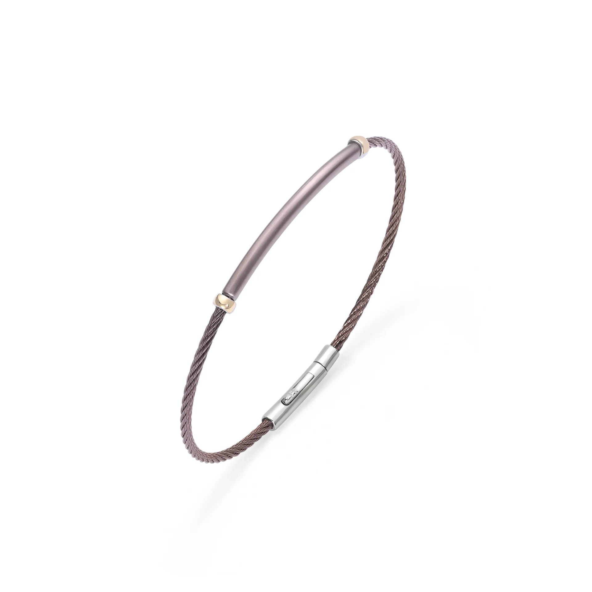 Salvatore Bersani BJoy Steel Cable Bracelet