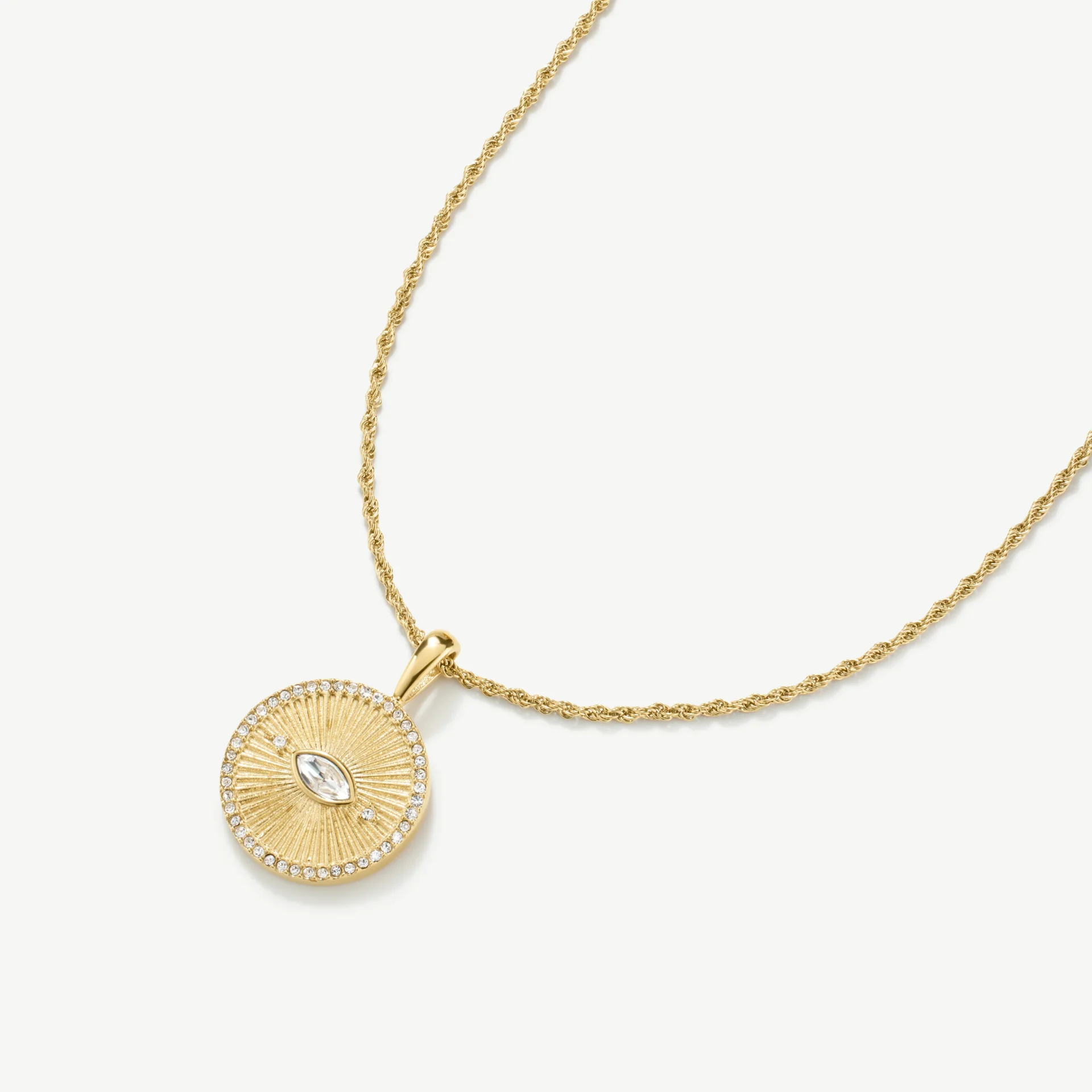 D.Louise Evil Eye Talisman Necklace