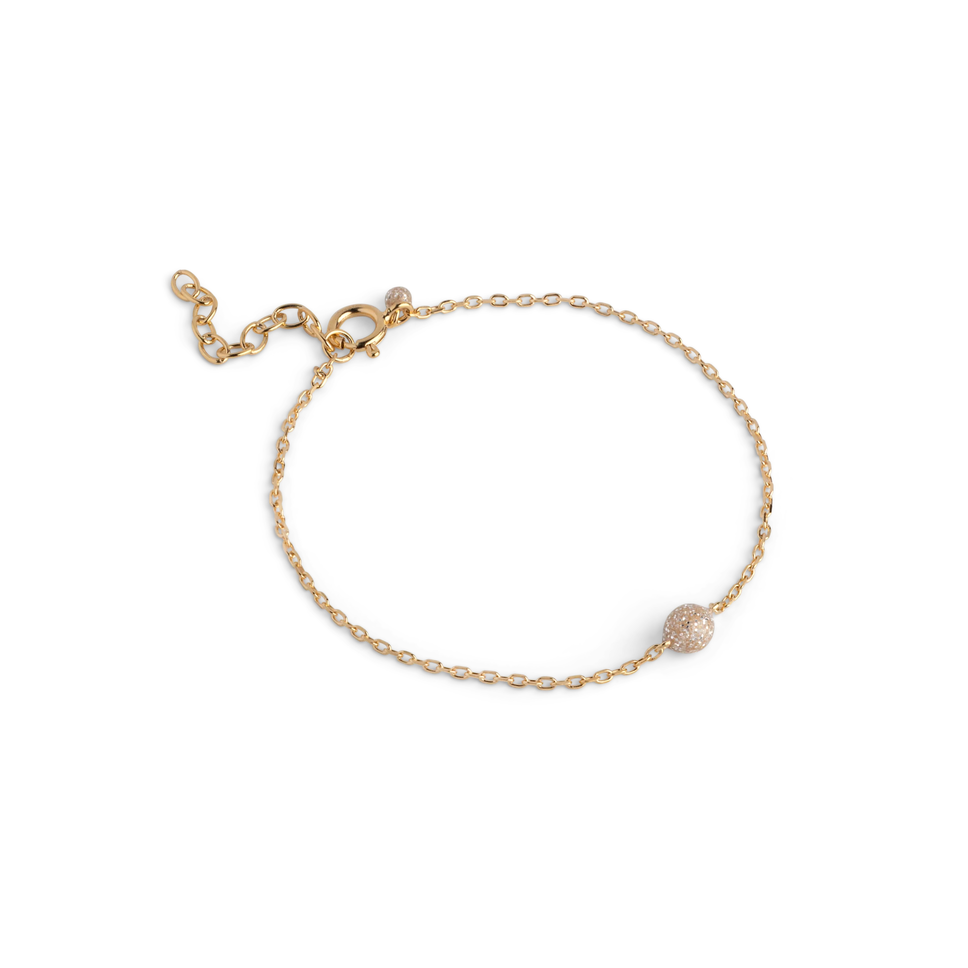 Enamel Copenhagen Balloon Bracelet, Sparkle, Gold Plated