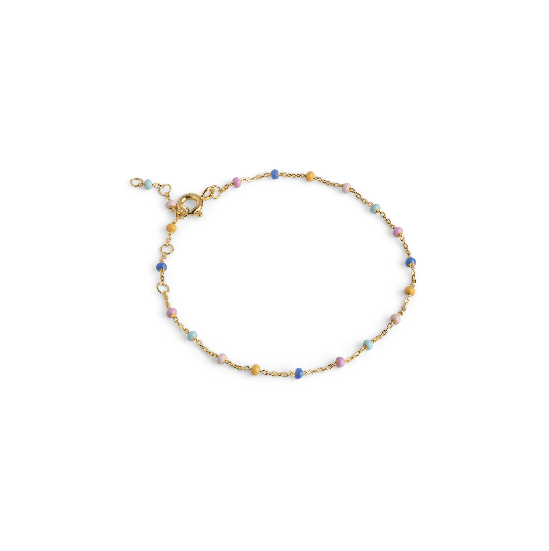 Enamel Copenhagen Lola Bracelet, Lolly, Gold Plated