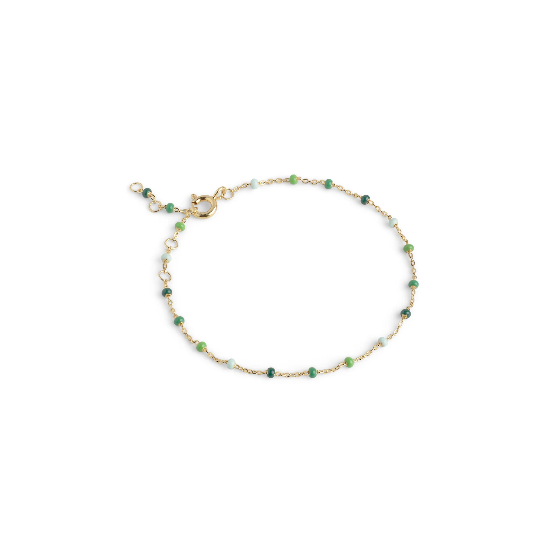 Enamel Copenhagen Lola Bracelet, Spring, Gold Plated