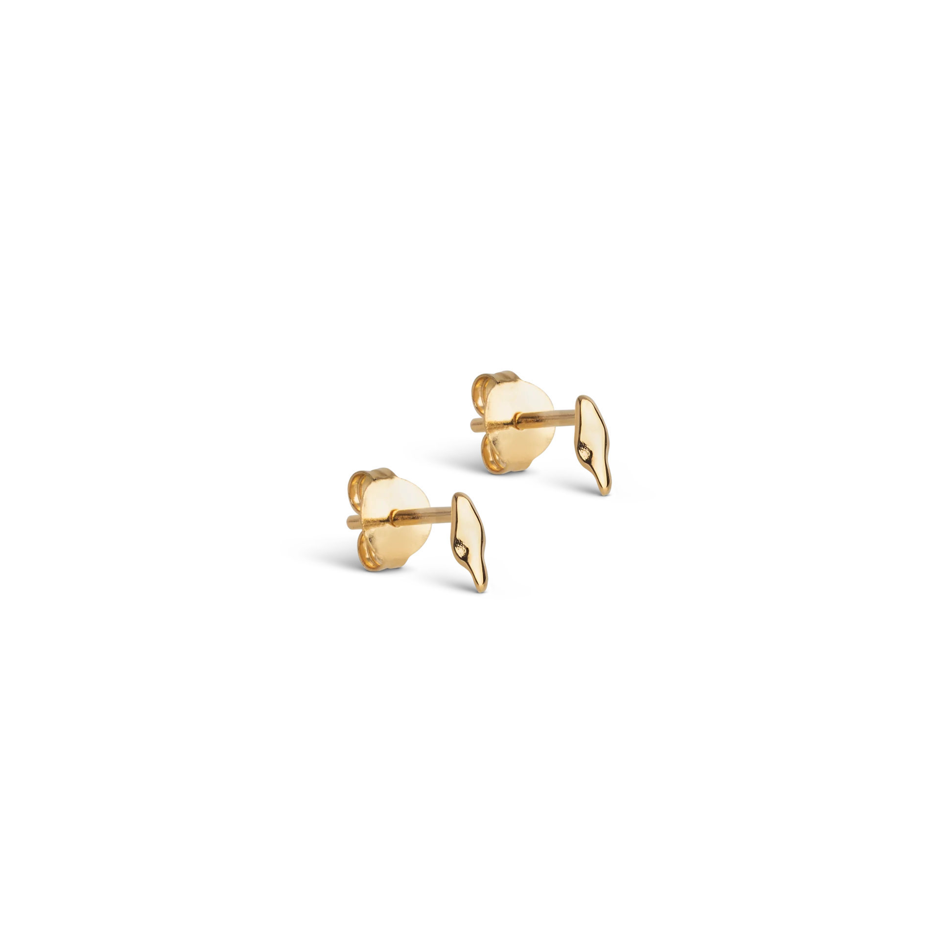 Enamel Copenhagen India Petit Studs, Gold Plated