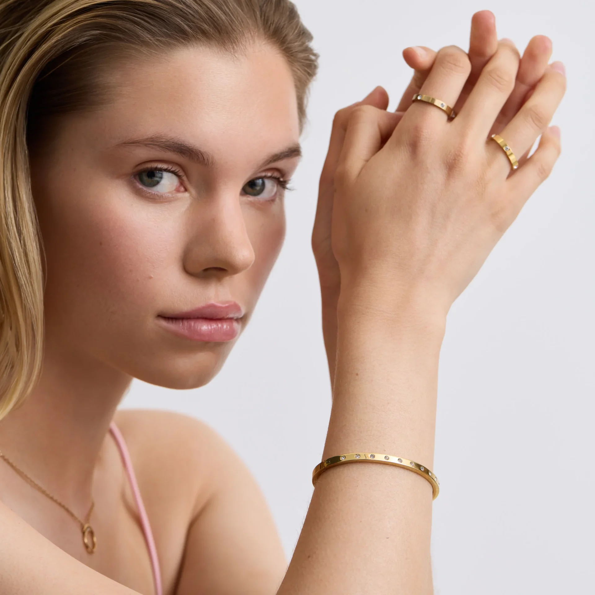 D.Louise Eternity Bangle 3.5mm Slim
