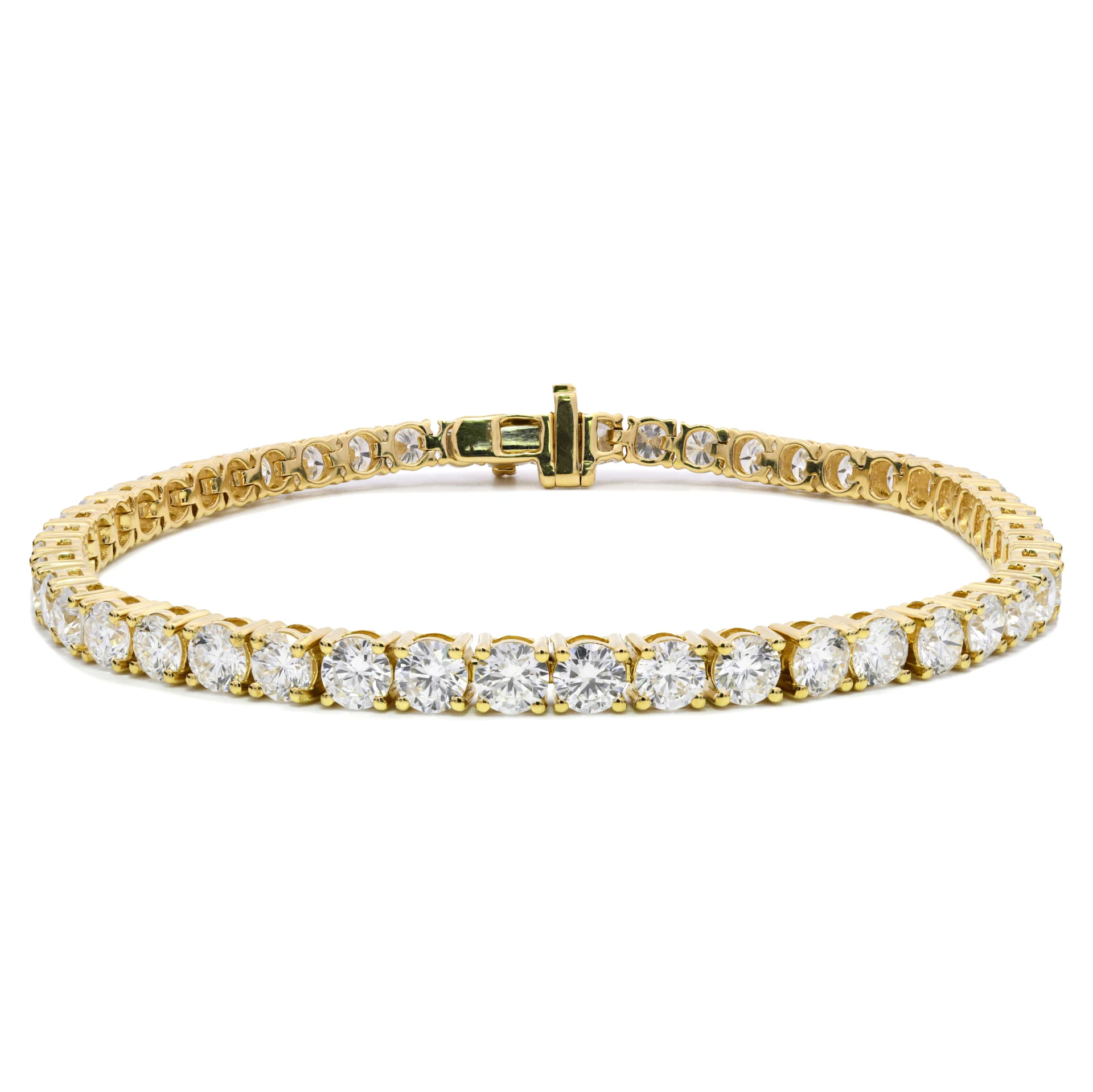 9ct Brilliant Cut Diamond (Lab-Grown) Tennis Bracelet, 5.00ct