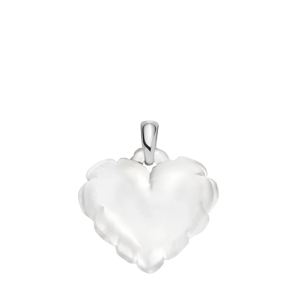 Lalique Souffle D'Amour Pendant, Clear Crystal