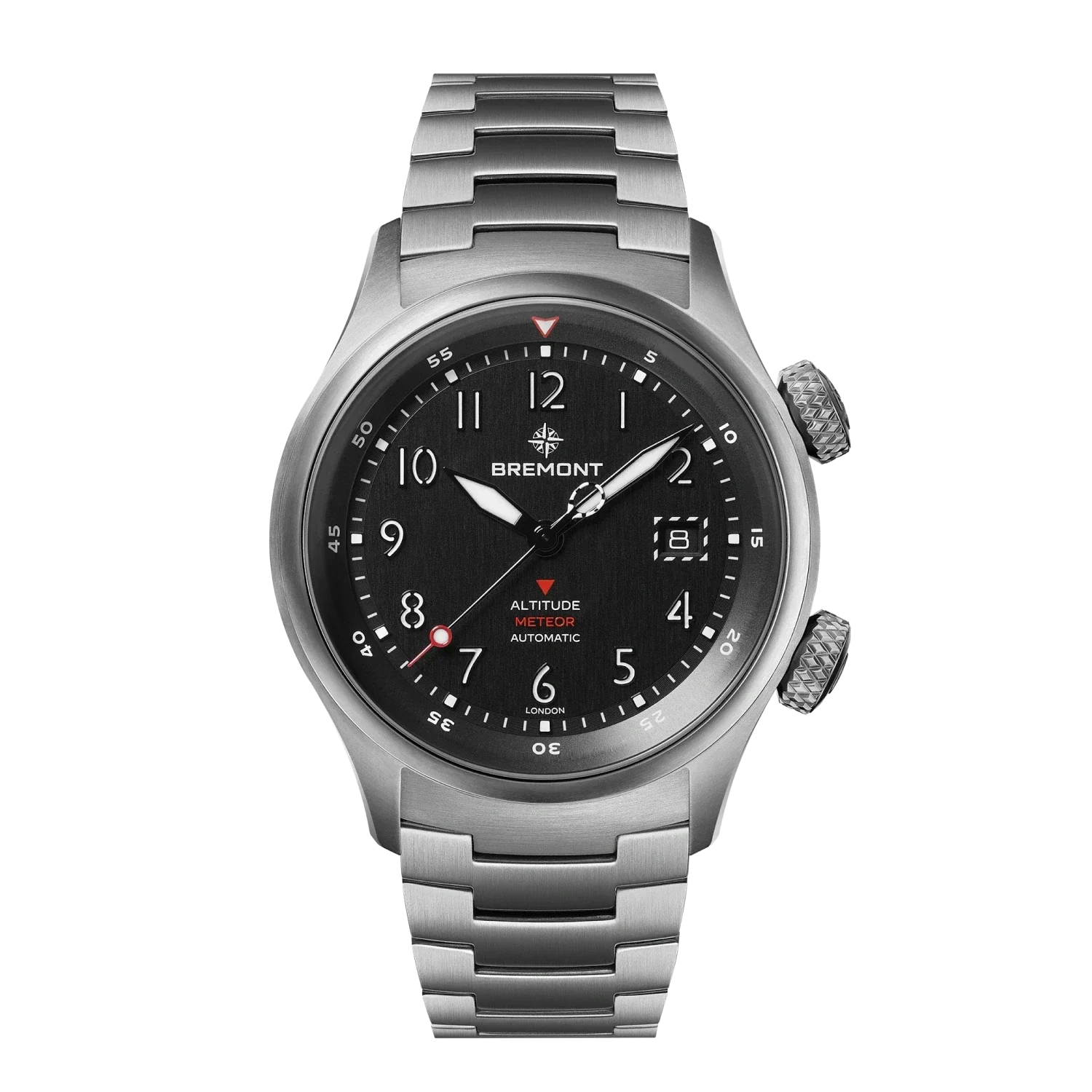 Bremont Altitude MB Meteor, Black Dial, Titanium Bracelet