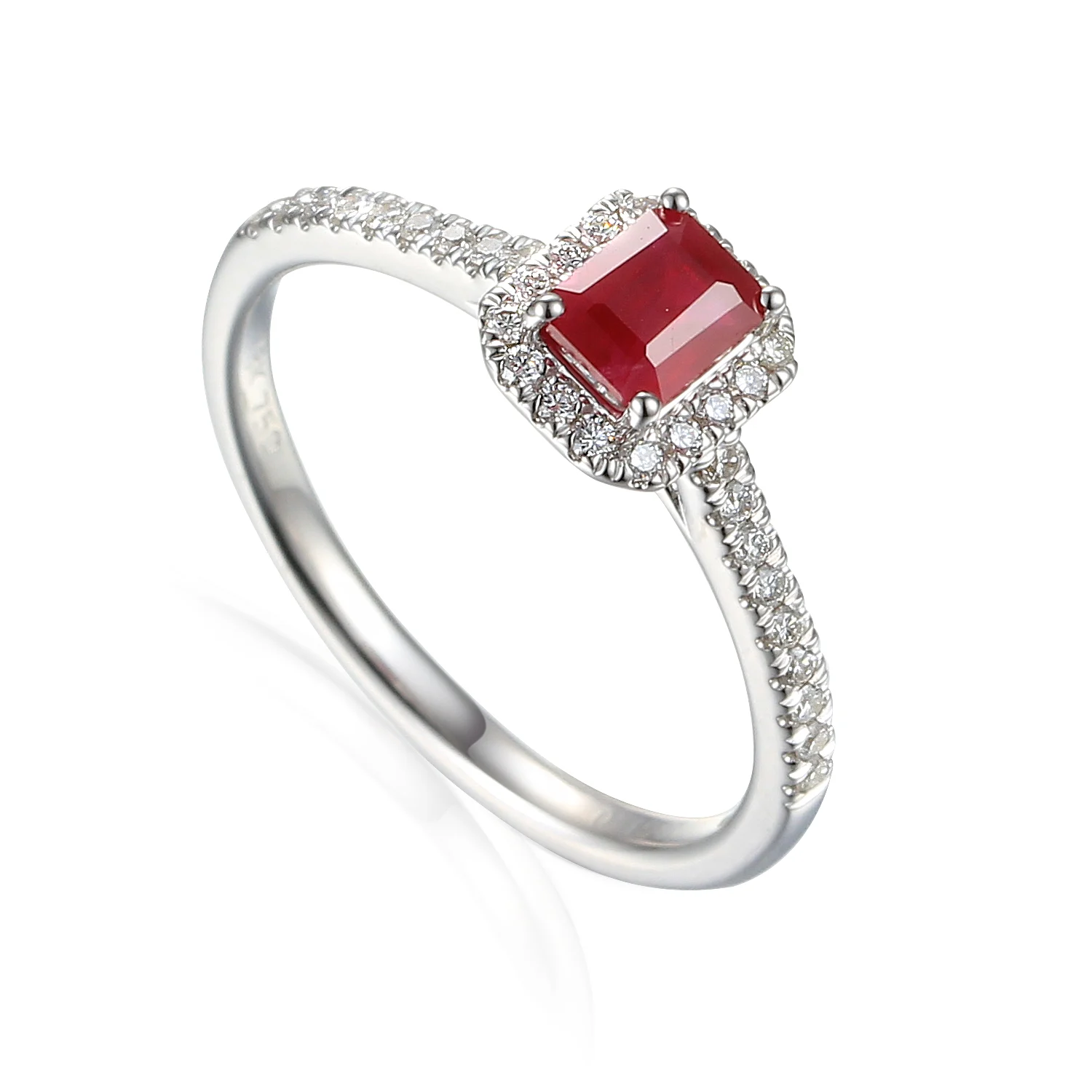 18ct Ruby and Diamond Ring