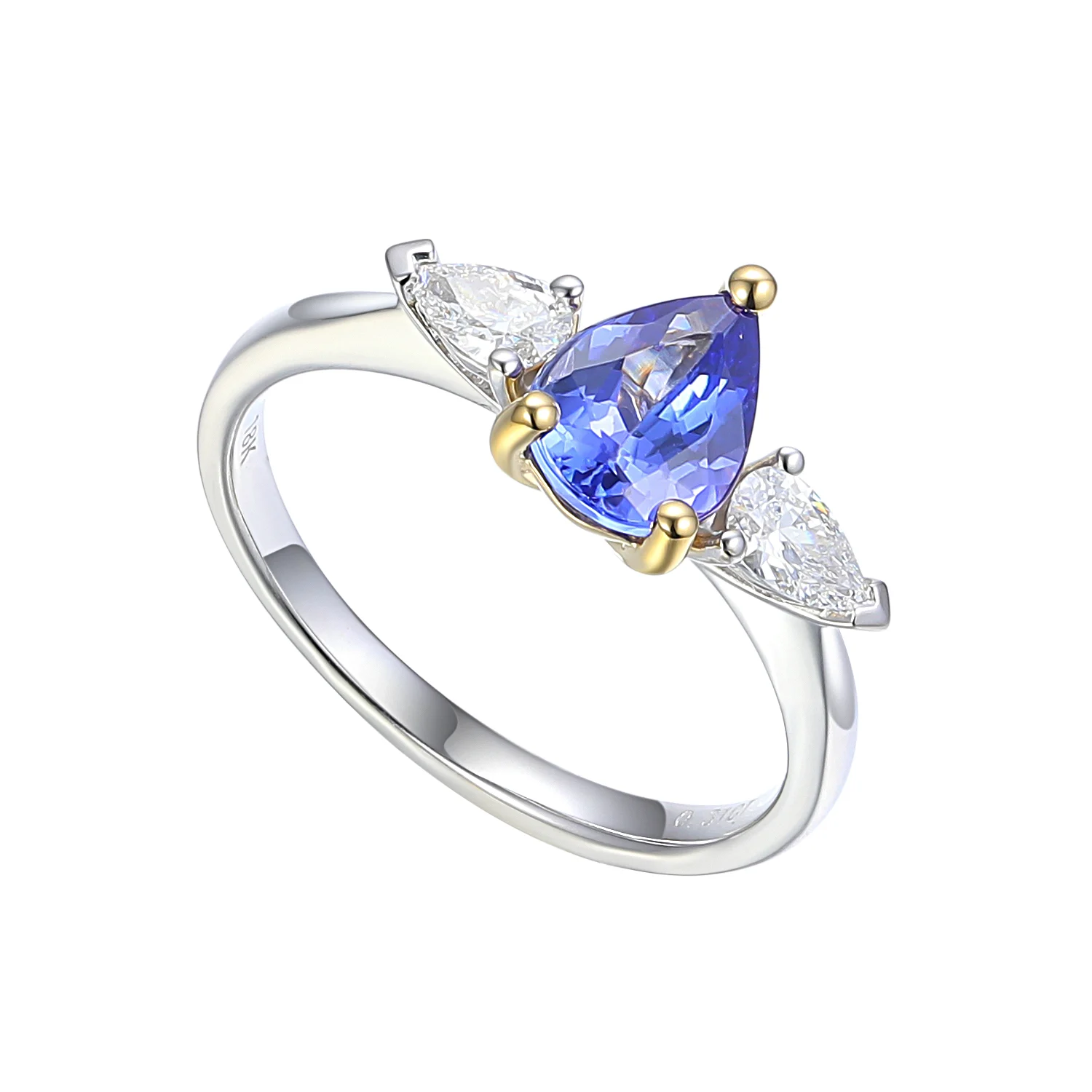 18ct Tanzanite and Diamond Ring